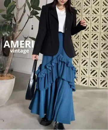[컨디션 최상] AMERI CREPE VOLUME GATHER SKIRT