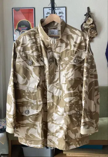 영국군 WINDPROOF 컴뱃 스모크 DPM 카모