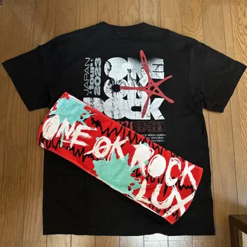 ONE OK ROCK Luxury Disease T셔츠&타월세트