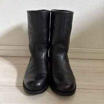 LOISIR 로와지르 블랙 엔지니어 스타일 부츠 버클 포함