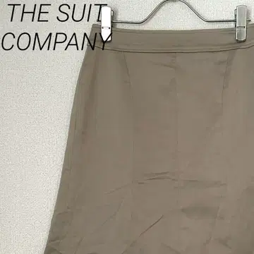THE SUIT COMPANY 미디 스커트 플레어 안감 부착 심플