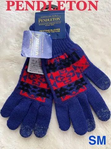 PENDLETON 펜들턴 테이스팅 그로브 SM 파랑 빨간색 미사용 새상품