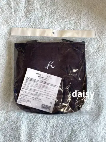 [ 새상품 ] 메이지 Kitamura 콜라보 보냉 런치 토트백 다크 블루