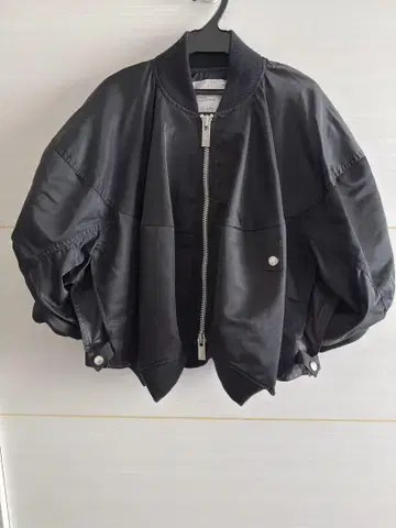 sacai 나일론 트윌 블루종