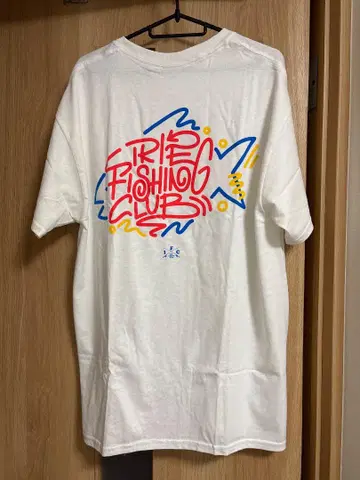 새상품 Irie Fishing Club T셔츠 화이트
