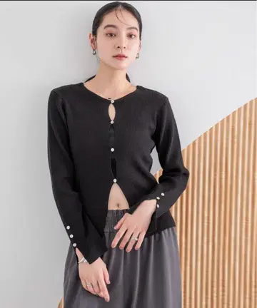 LOWRYS FARM 컴팩트 니트 가디건