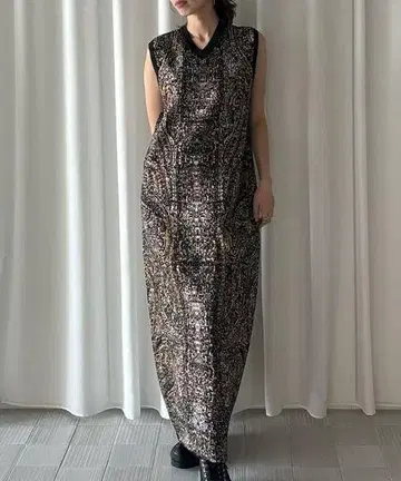 Ameri ASMEE 2WAY I LINE KNIT DRESS