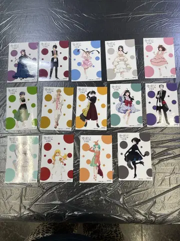 모노가타리 시리즈 의상전 이야기 페스티벌 브로마이드 14장 세트