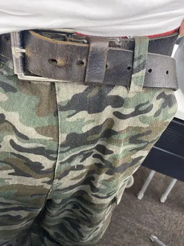 Vintage 가죽 벨트