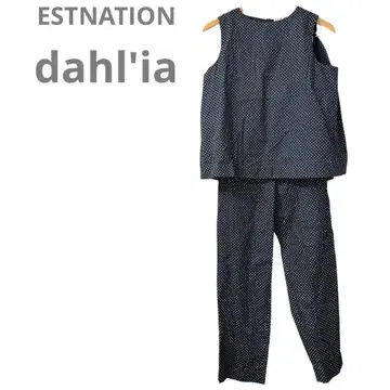 미사용 새상품 ESTNATION 에스트네이션 올인원 도트 무늬 면