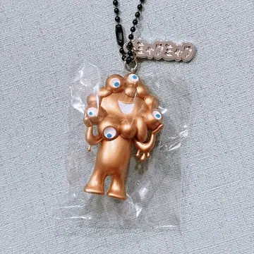 오사카 간사이 만박 입체 PVC 키링 미야쿠미야쿠 골드 골드 컬러