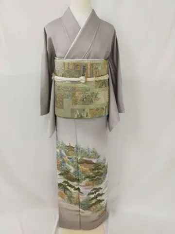 [ 결혼식 피로연 ] 순수 실크 이로도메소데 단품