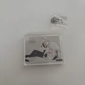 기븐 카지 아키히코 나카야마 하루키 아크릴 플레이트 키링 체인 포함