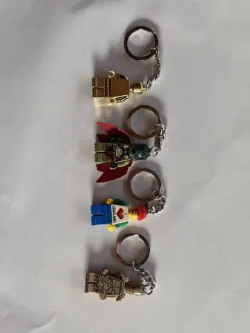 LEGO 키링 4개 세트