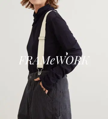 FRAMeWORK 코튼 플라이 스타 터틀넥 셔츠 2