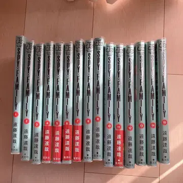 [서점 구매 1회독] SPY x FAMILY 전 15권 세트 특전 포함
