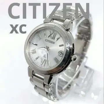 [ 새상품급 ] CITIZEN XC 손목시계 에코 드라이브 전파시계 솔라