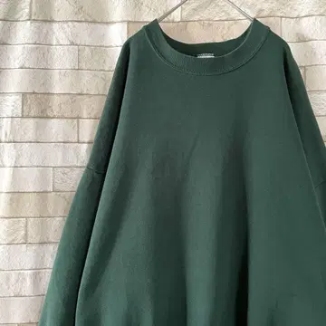 JERZEES 저지 USA제 맨투맨 무지 속기모 그린 3XL