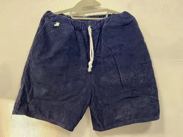 us 산겐자야 네이비 코듀로이 숏팬츠