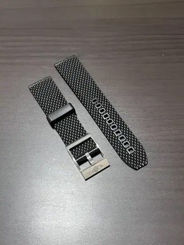 BREITLING 블랙 고무 벨트 22-20 블랙 비죠 포함