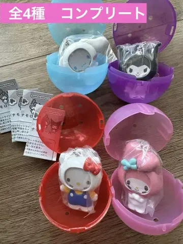 산리오 캐릭터즈 사진 프레임 마스코트 컴플리트 4종 세트