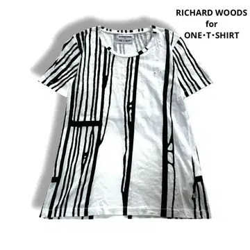 RICHARD WOODS for ONE T SHIRT 셔츠 화이트