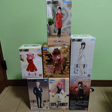 SPY x FAMILY 프리미엄 피규어 외 7체 세트