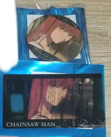 체인소 맨 캔뱃지 클리어 카드 마네키네코 마키마