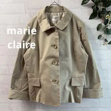 [ marie claire ] 스텐칼라 숏코트 (38) 베이지