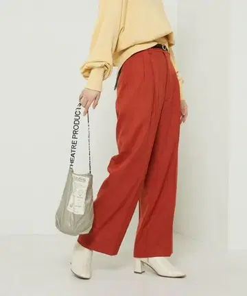 FREAK'S STORE 울리턱 와이드 팬츠