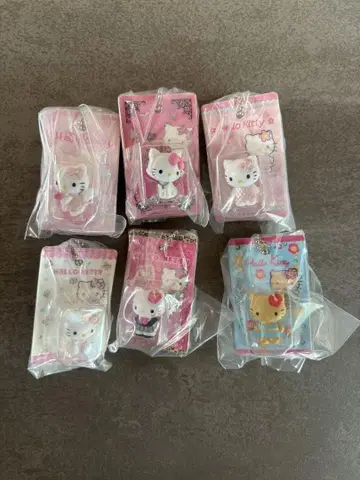 키티 패키지 미니어처 컬렉션 가챠가챠