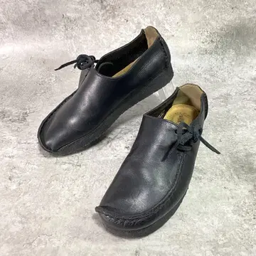 clarks ORIGINALS 라거 왈라비 23cm 가죽 블랙
