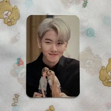 EXO 시리얼 BAEKHYUN 베이킹 일본 당첨 트레이딩 카드 4