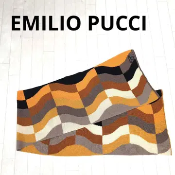 224 EMILIO PUCCI 물결 무늬 머플러