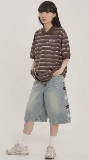Unisex wai kei 스타 버뮤다 팬츠 숏팬츠 하프 팬츠