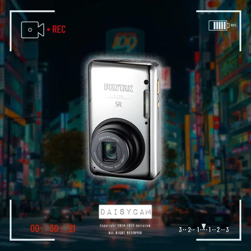 PENTAX 펜탁스 Pentax Optio S1 Chrome Vintage Digital Camera #s01