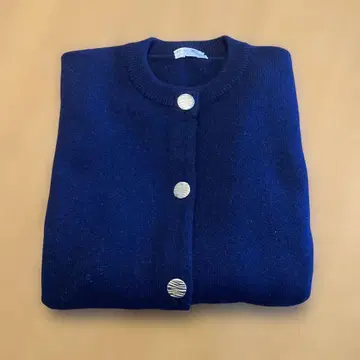 Ben Nevis 100% 캐시미어 네이비 가디건 스코틀랜드