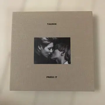 태민 TAEMIN PRESS IT CD 앨범 SHINee