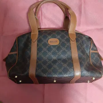 BALLY 다이아몬드 패턴 핸드백