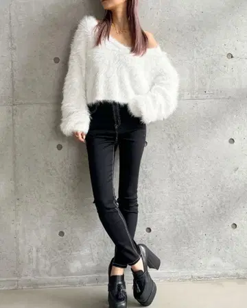 GYDA [ TINY ] H/W 원 워시 스키니 팬츠 XS