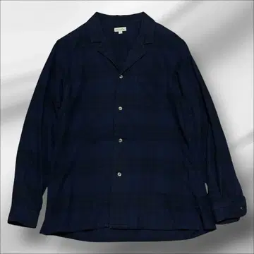 Steven Alan VYL CHECK TRD OPEN SHIRT S