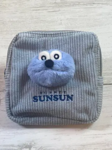 퍼펫 스 봉제 인형 부착 파우치 PUPPET SUNSUN 귀여운