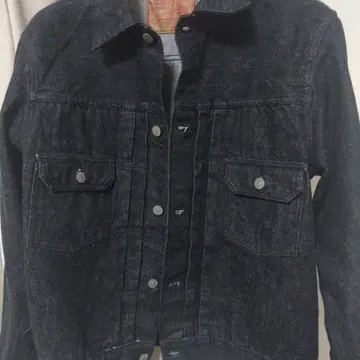 슈가케인 블랙 데님 자켓 Lot.SC15650A