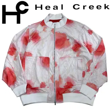 새상품급 Heal Creek 힐 크릭 발수 블루종 아가일 꽃무늬