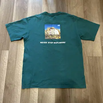 THE NORTH FACE T셔츠 XL 다크 그린