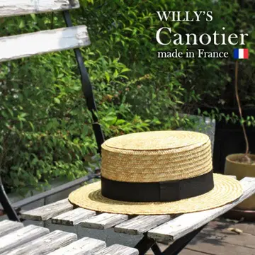 WILLY'S 캉캉 모자 스트로우 햇 보울러 햇 프랑스제