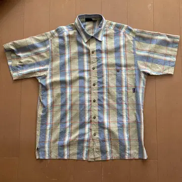 patagonia 2002년 시어서커 셔츠 M