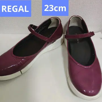 선착순 REGAL 컴포트 23cm 가죽 에나멜 퍼플