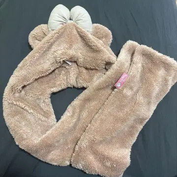 셰리 메이 후드 부착 머플러