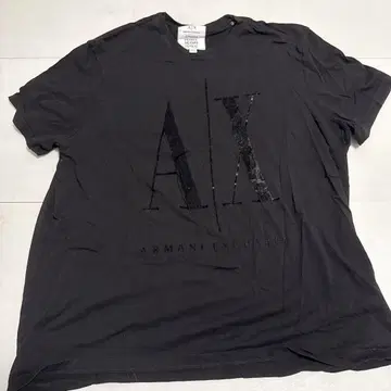 Armani Exchange 블랙 T셔츠 XXL
